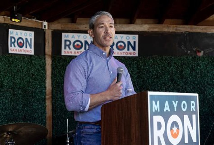 San Antonio Mayor Ron Nirenberg and wife Erika ProsperNirenberg