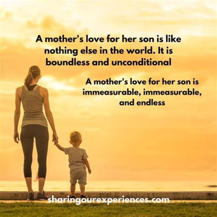 The Unbreakable Bond: A Mother's Love For Her Son