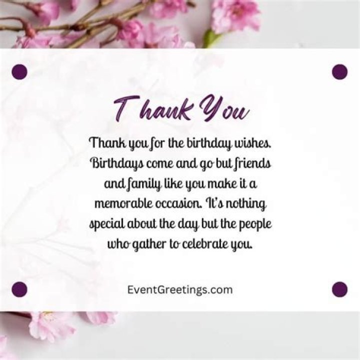 Timeless Thank You Quotes For A Memorable Birthday