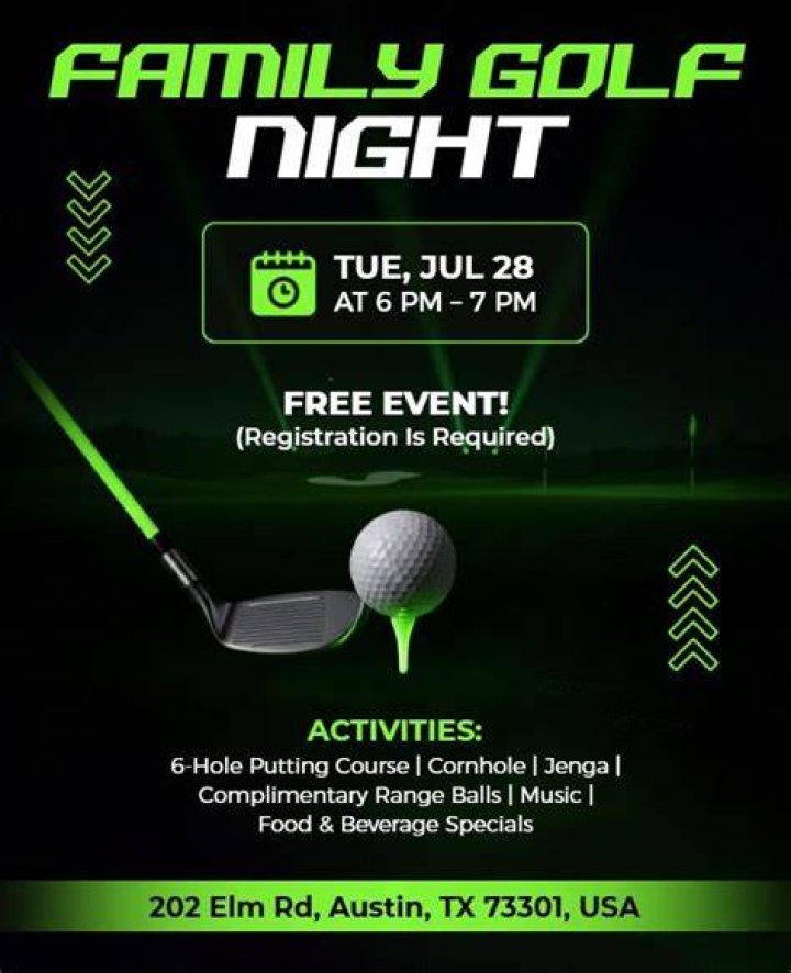 Youth and Family Golf Night June 23, Featuring Miguel Angel Jimenez and